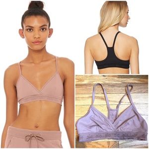 Alo Yoga Dhyana Bra - Smoky Quartz - XS